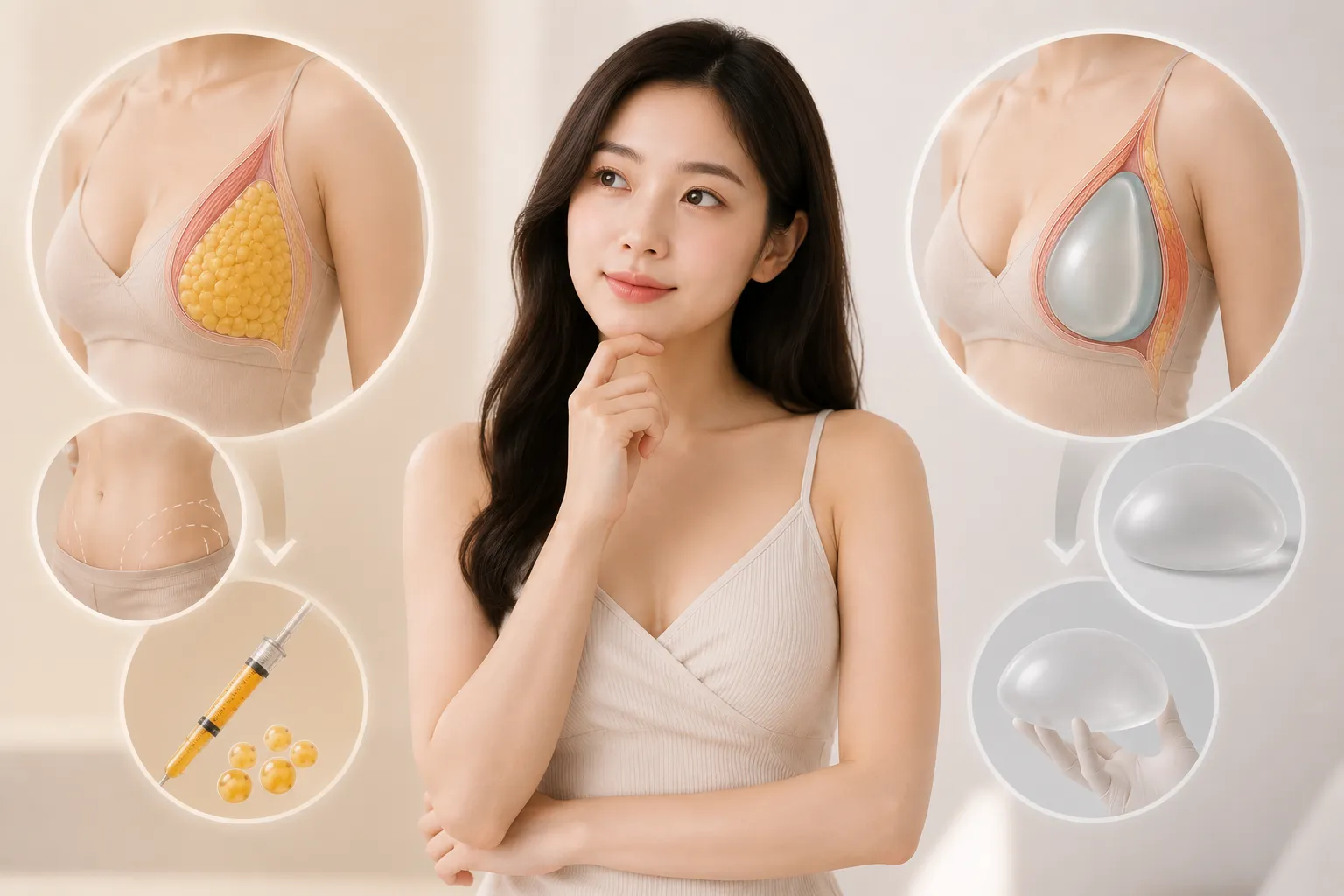 自體脂肪還是義乳？不是哪個好，是你的條件適合哪個